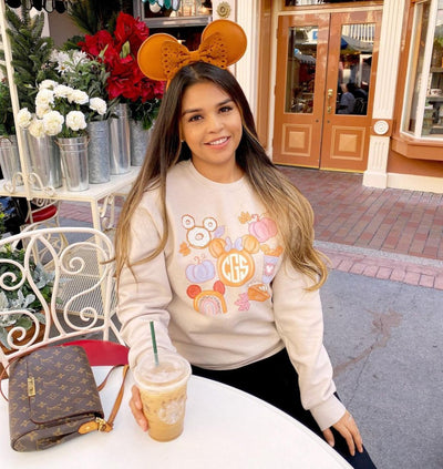 Monogrammed 'Fall Magic' Crewneck Sweatshirt - United Monograms
