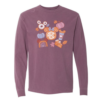Monogrammed 'Fall Magic' Long Sleeve T-Shirt - United Monograms