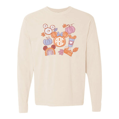 Monogrammed 'Fall Magic' Long Sleeve T-Shirt - United Monograms