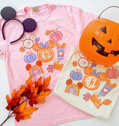 Monogrammed 'Fall Magic' Long Sleeve T-Shirt - United Monograms