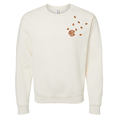 Monogrammed 'Falling for Pumpkins' Crewneck Sweatshirt - United Monograms
