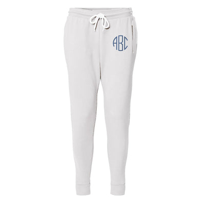 Monogrammed Fleece Joggers - United Monograms
