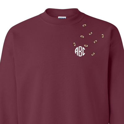 Monogrammed 'Football Fever' Team Crewneck Sweatshirt - United Monograms