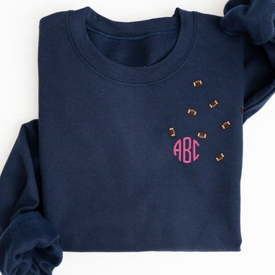Monogrammed 'Football Fever' Team Crewneck Sweatshirt - United Monograms
