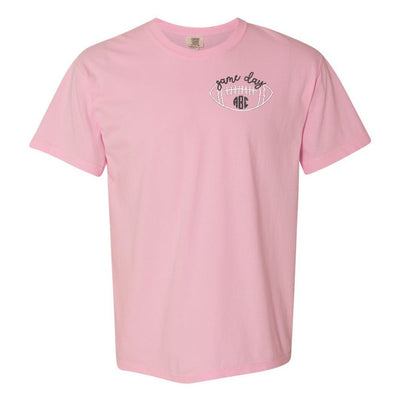 Monogrammed Football Game Day T-Shirt - United Monograms