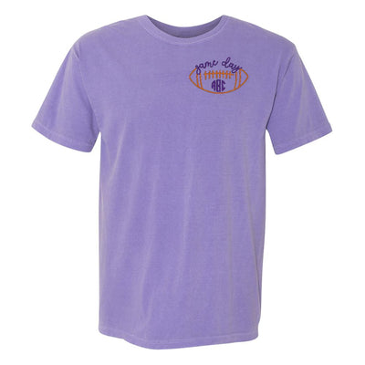 Monogrammed Football Game Day T-Shirt - United Monograms