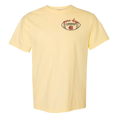 Monogrammed Football Game Day T-Shirt - United Monograms