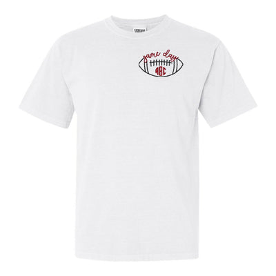 Monogrammed Football Game Day T-Shirt - United Monograms