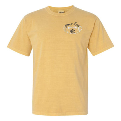 Monogrammed Football Game Day T-Shirt - United Monograms