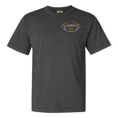 Monogrammed Football Game Day T-Shirt - United Monograms
