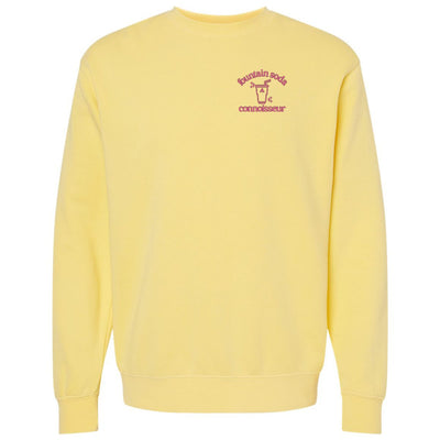 Monogrammed 'Fountain Soda Connoisseur' Cozy Crew - United Monograms