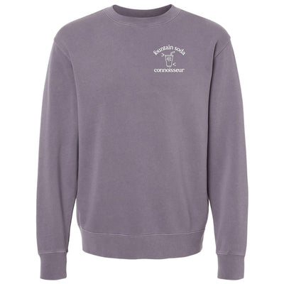 Monogrammed 'Fountain Soda Connoisseur' Cozy Crew - United Monograms