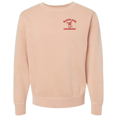 Monogrammed 'Fountain Soda Connoisseur' Cozy Crew - United Monograms