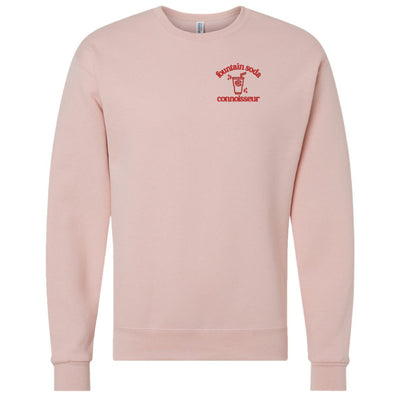 Monogrammed 'Fountain Soda Connoisseur' Crewneck Sweatshirt - United Monograms