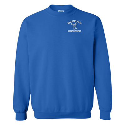 Monogrammed 'Fountain Soda Connoisseur' Crewneck Sweatshirt - United Monograms