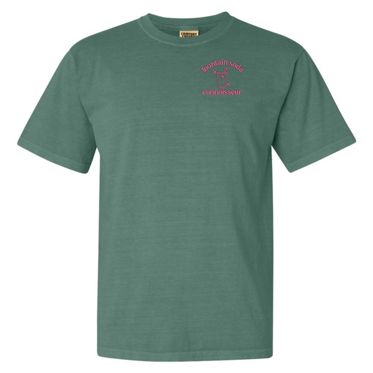 Monogrammed 'Fountain Soda Connoisseur' T-Shirt - United Monograms