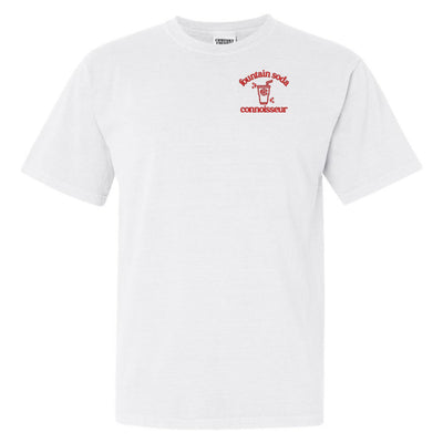 Monogrammed 'Fountain Soda Connoisseur' T-Shirt - United Monograms