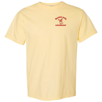 Monogrammed 'Fountain Soda Connoisseur' T-Shirt - United Monograms