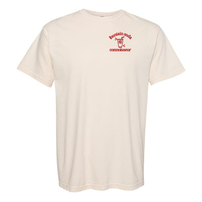 Monogrammed 'Fountain Soda Connoisseur' T-Shirt - United Monograms