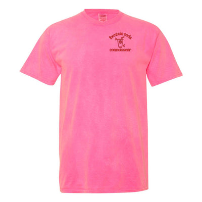 Monogrammed 'Fountain Soda Connoisseur' T-Shirt - United Monograms