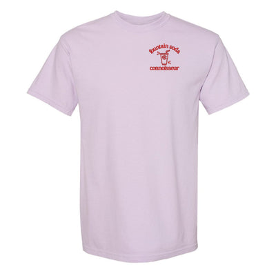 Monogrammed 'Fountain Soda Connoisseur' T-Shirt - United Monograms