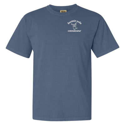 Monogrammed 'Fountain Soda Connoisseur' T-Shirt - United Monograms