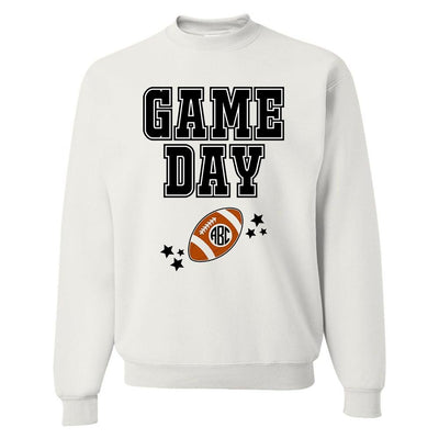 Monogrammed 'Game Day' Crewneck Sweatshirt - United Monograms