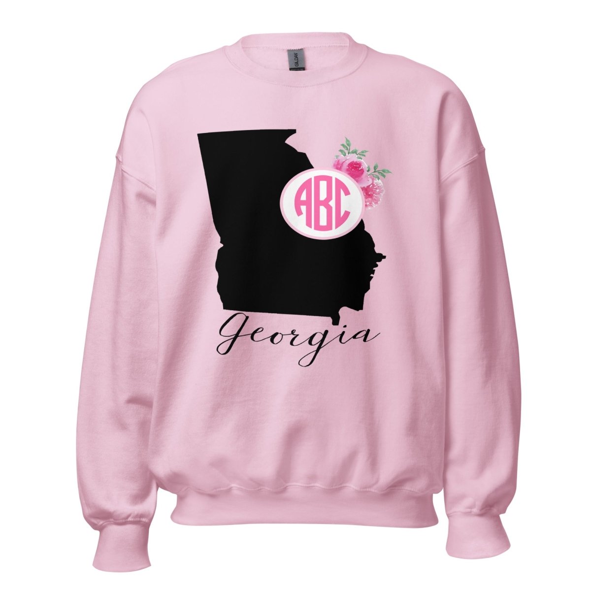 Monogrammed 'Georgia State Pride' Crewneck Sweatshirt - United Monograms