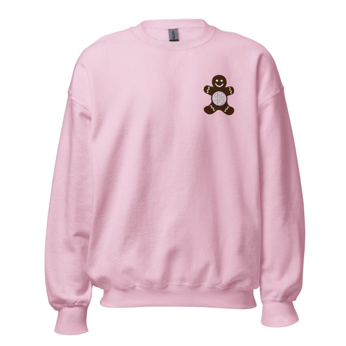 Monogrammed Gingerbread Man Crewneck Sweatshirt - United Monograms