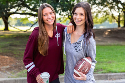 Monogrammed Hacci Hoodie - United Monograms