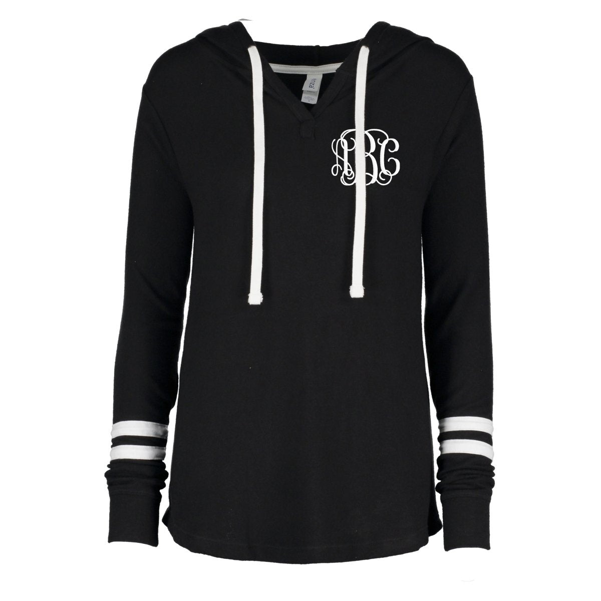 Monogrammed Hacci Hoodie - United Monograms