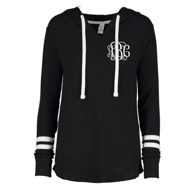 Monogrammed Hacci Hoodie - United Monograms