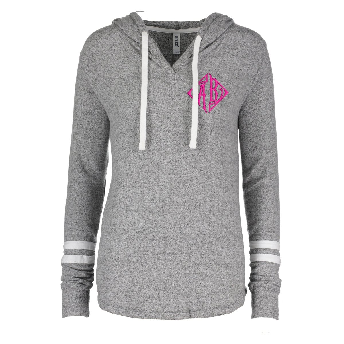 Monogrammed Hacci Hoodie - United Monograms