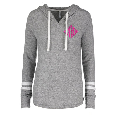 Monogrammed Hacci Hoodie - United Monograms