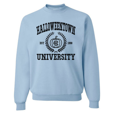 Monogrammed 'Halloweentown University' Crewneck Sweatshirt - United Monograms