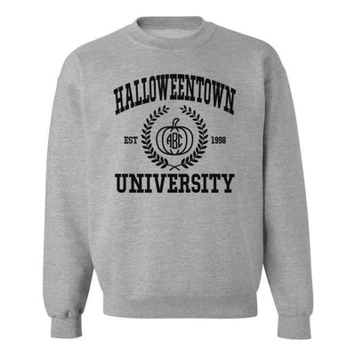 Monogrammed 'Halloweentown University' Crewneck Sweatshirt - United Monograms