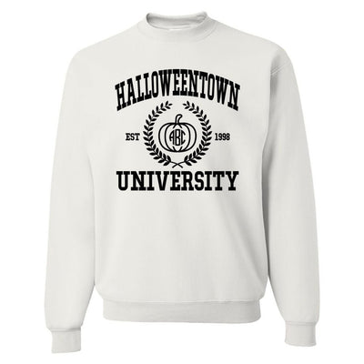 Monogrammed 'Halloweentown University' Crewneck Sweatshirt - United Monograms
