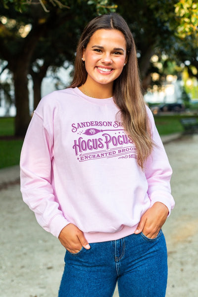 Monogrammed 'Hocus Pocus Co.' Crewneck Sweatshirt - United Monograms