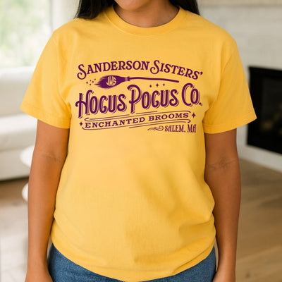 Monogrammed 'Hocus Pocus Co' T-Shirt - United Monograms