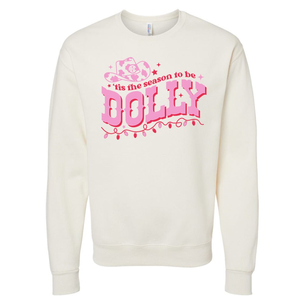Monogrammed 'Holiday Dolly' Crewneck Sweatshirt - United Monograms