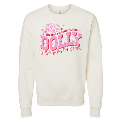 Monogrammed 'Holiday Dolly' Crewneck Sweatshirt - United Monograms
