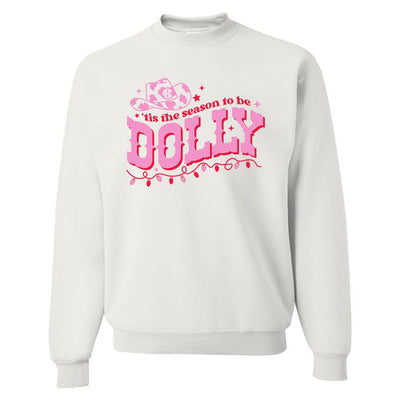 Monogrammed 'Holiday Dolly' Crewneck Sweatshirt - United Monograms