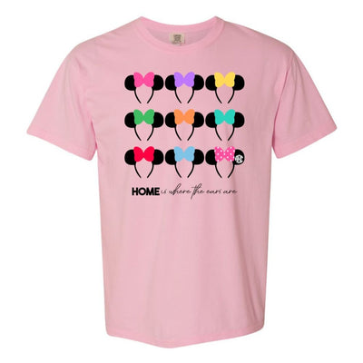 Monogrammed 'Home Is Where The Ears Are' T-Shirt - United Monograms