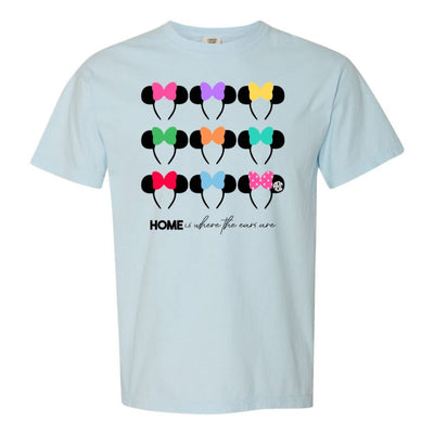 Monogrammed 'Home Is Where The Ears Are' T-Shirt - United Monograms
