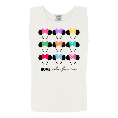 Monogrammed 'Home Is Where The Ears Are' Tank Top - United Monograms