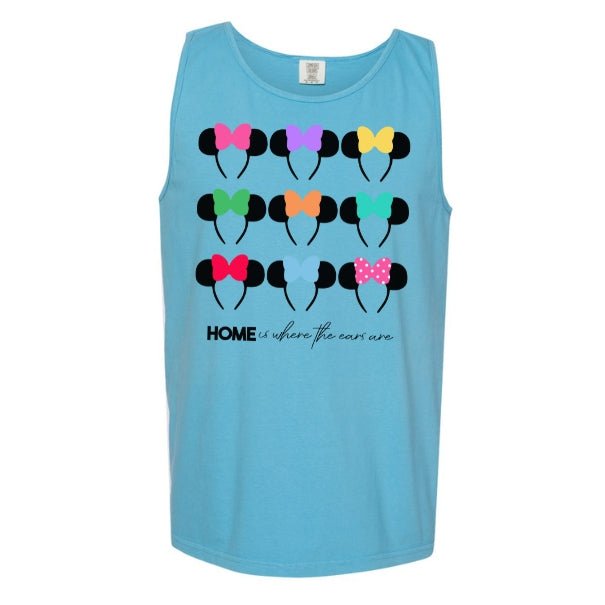 Monogrammed 'Home Is Where The Ears Are' Tank Top - United Monograms