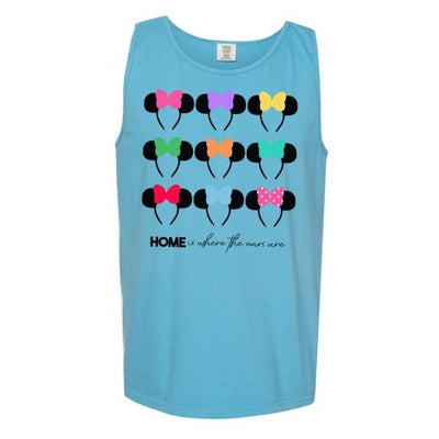 Monogrammed 'Home Is Where The Ears Are' Tank Top - United Monograms