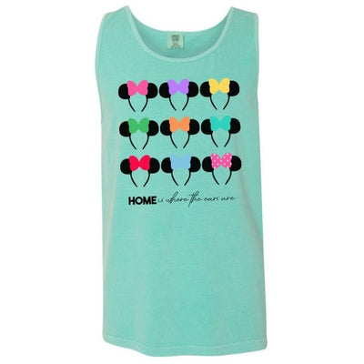 Monogrammed 'Home Is Where The Ears Are' Tank Top - United Monograms