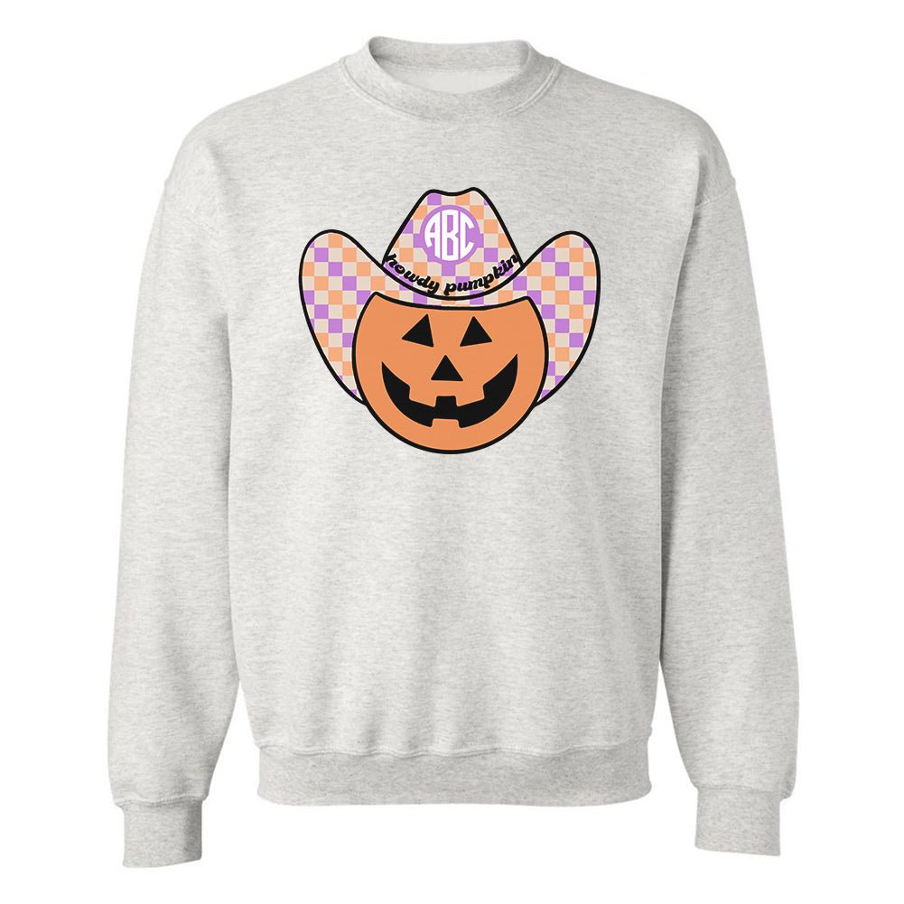 Monogrammed 'Howdy 'Pumpkin' Crewneck Sweatshirt - United Monograms