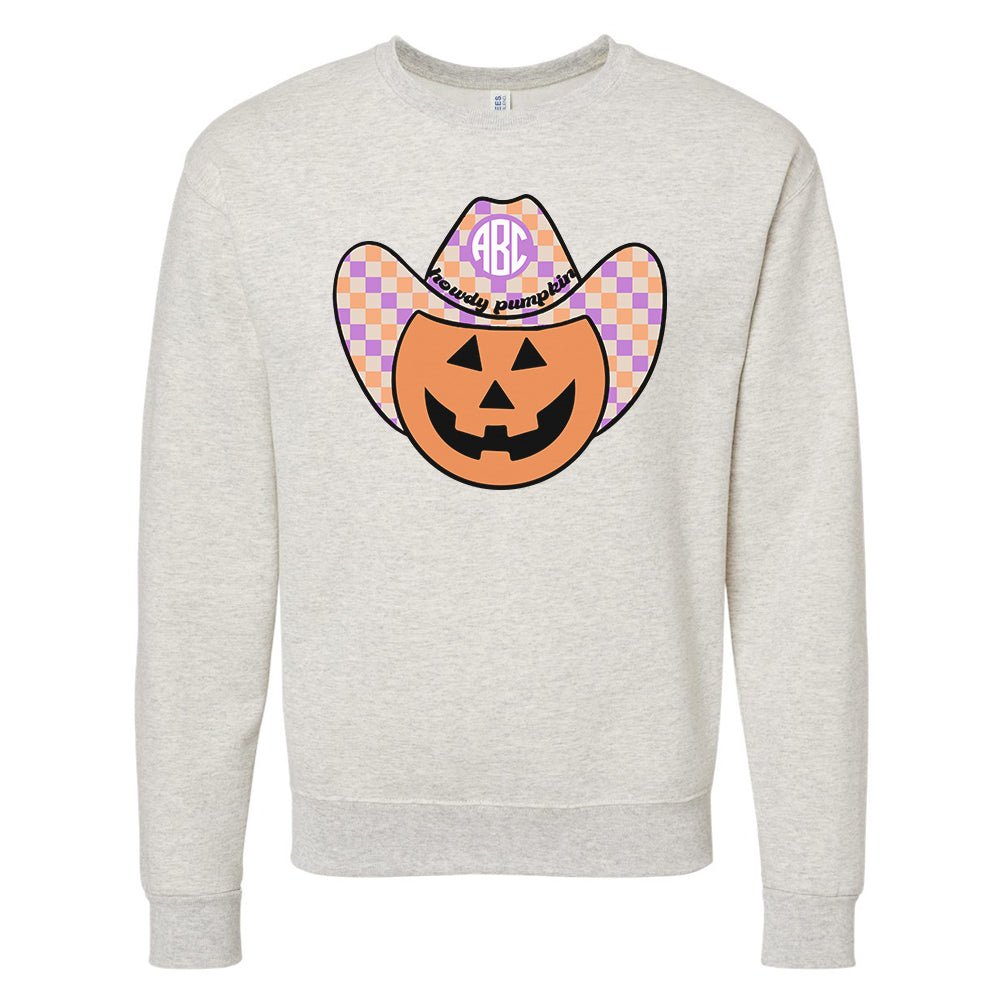Monogrammed 'Howdy 'Pumpkin' Crewneck Sweatshirt - United Monograms